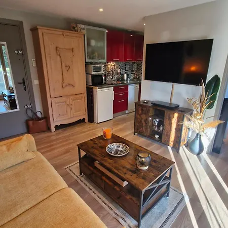 2 Pieces Climatise, Belle Terrasse, Parking Prive, Proche Centre-ville Et - Fr-1-780-43 Apartment *